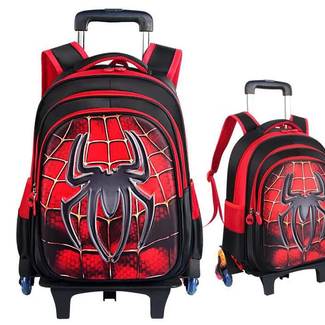 Mochila infantil Spiderman con ruedas