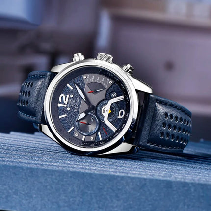Reloj Deportivo Benyar Rare con Correa de Cuero