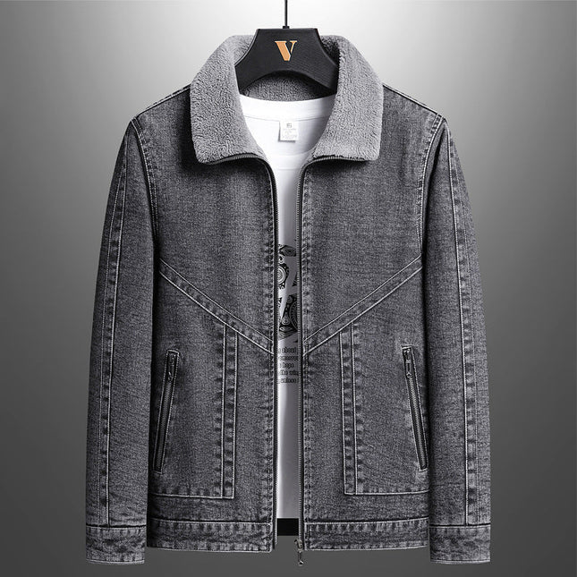 Chaqueta de mezclilla Boston Sherpa