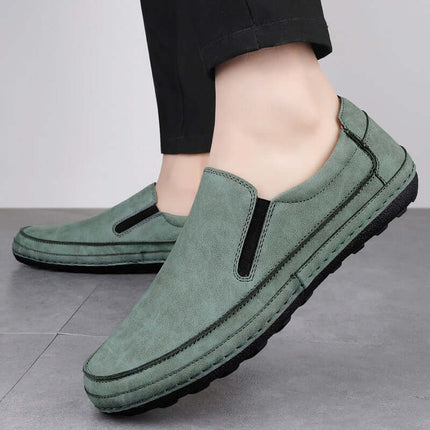 Mocasines Alvero de cuero genuino