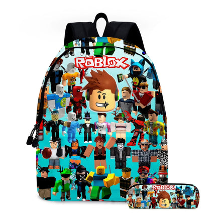 Mochila infantil Roblox + Estuche