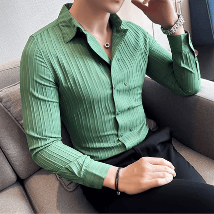 Camisa Oxford a rayas