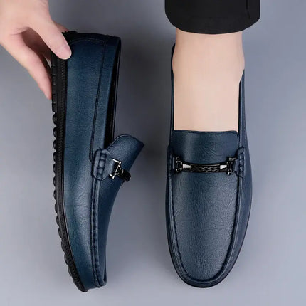 Mocasines Pienza de cuero auténtico