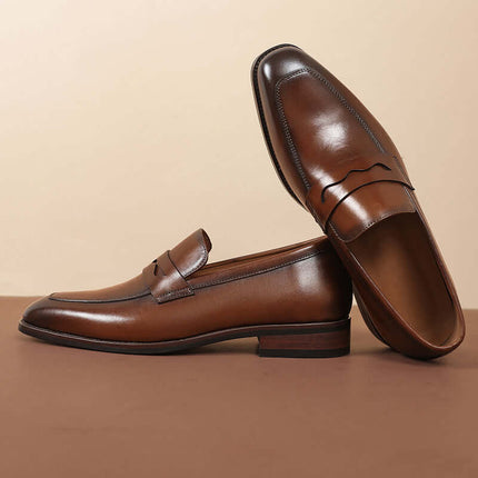 Mocassines Regente de piel vacuna