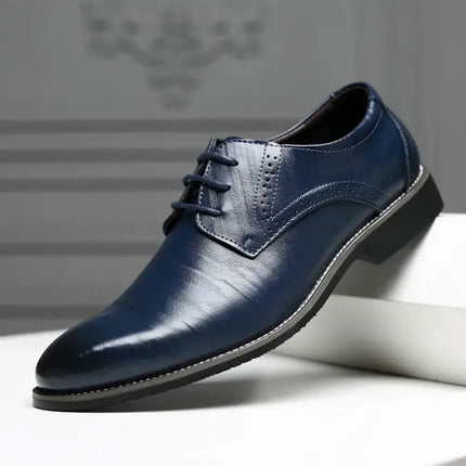 Zapatos de vestir con punta de ala Roma - Piel sintética de primera calidad