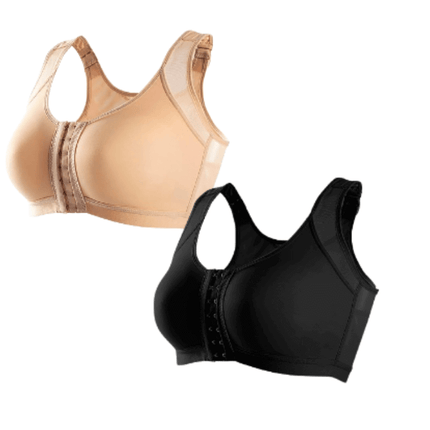Kit de 2 Sujetadores con Cierre Delantero - Postura Cómoda